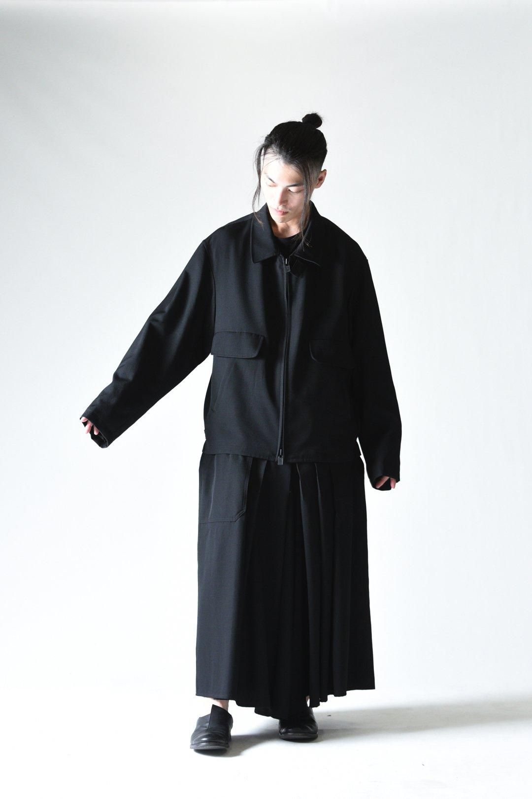 Yohji Yamamoto POUR HOMME ウールギャバジン袴パンツ - Ka na Yohji Yamamoto POUR HOMME ウールギャバジン袴パンツ - Ka na