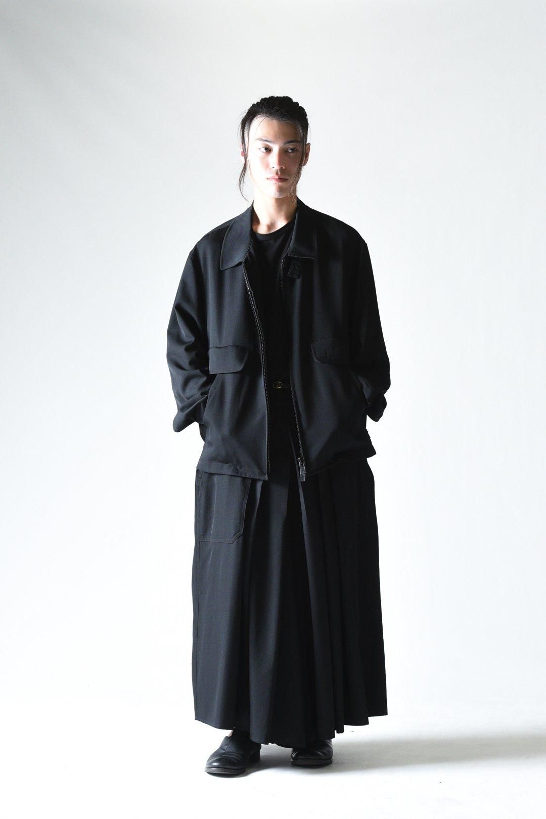 Yohji Yamamoto POUR HOMME ウールギャバジン袴パンツ - Ka na Yohji Yamamoto POUR HOMME ウールギャバジン袴パンツ - Ka na