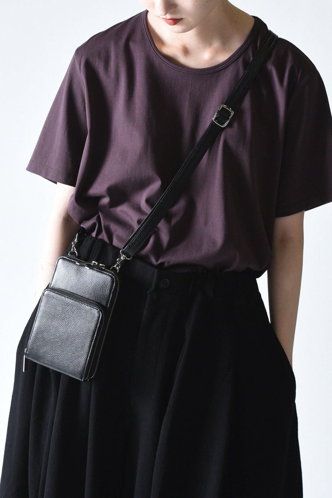 Yohji Yamamoto POUR HOMME カウレザーダブルジップ