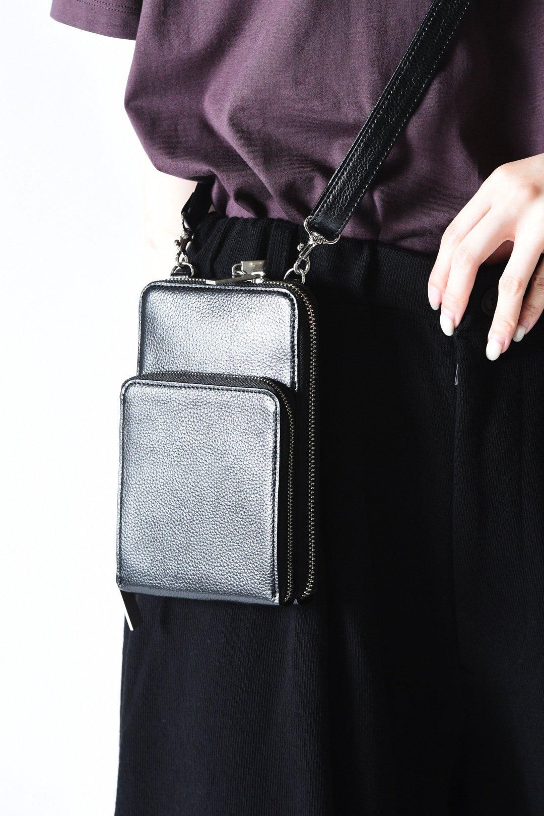 Yohji Yamamoto POUR HOMME カウレザーダブルジップ