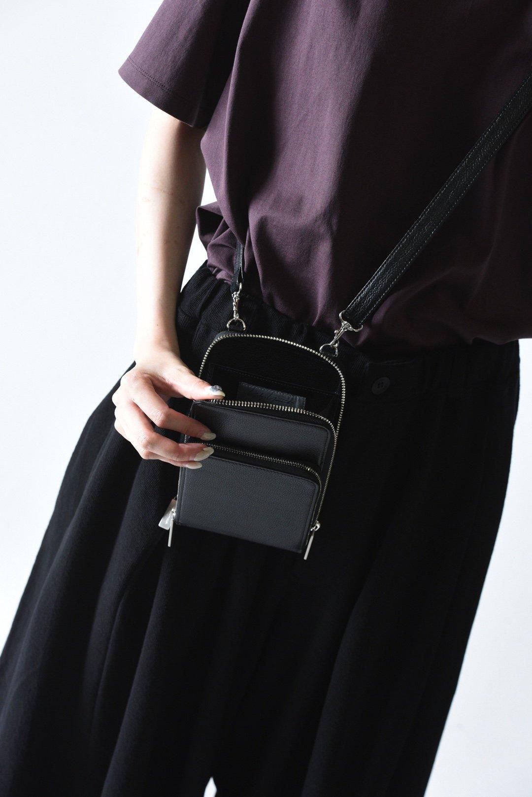 Yohji Yamamoto POUR HOMME カウレザーダブルジップ
