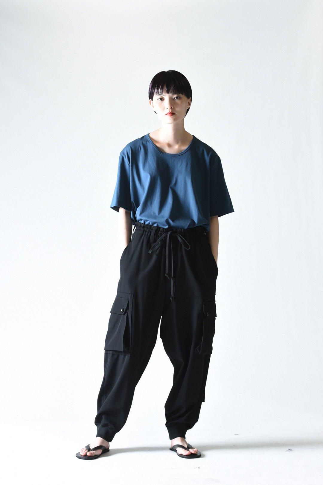 Ground Y ウールギャバジンリブカーゴパンツ - Ka na ta,Yohji