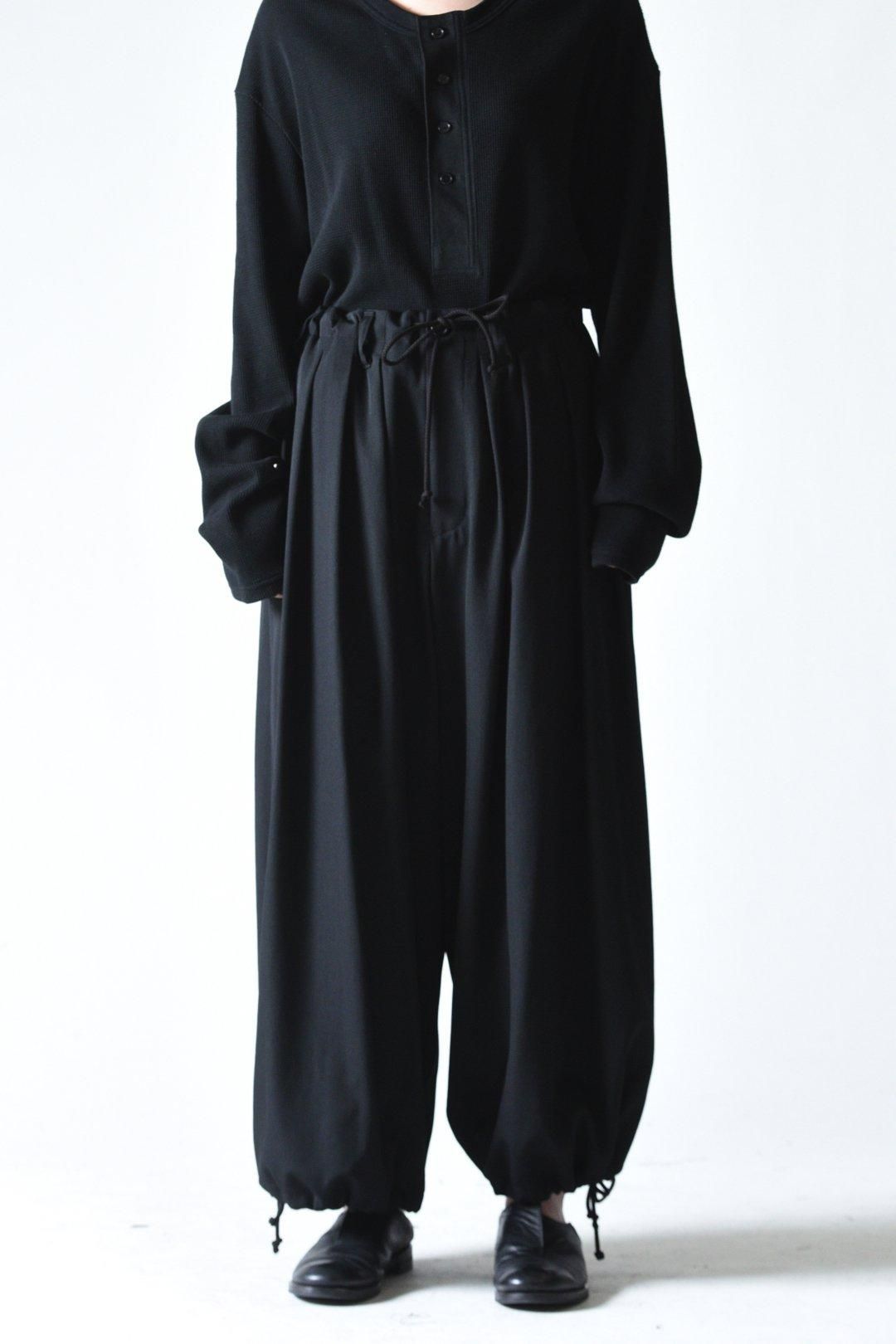 Yohji Yamamoto POUR HOMME ウールギャバ定番バルーンパンツ Yohji Yamamoto POUR HOMME ウールギャバ定番バルーンパンツ
