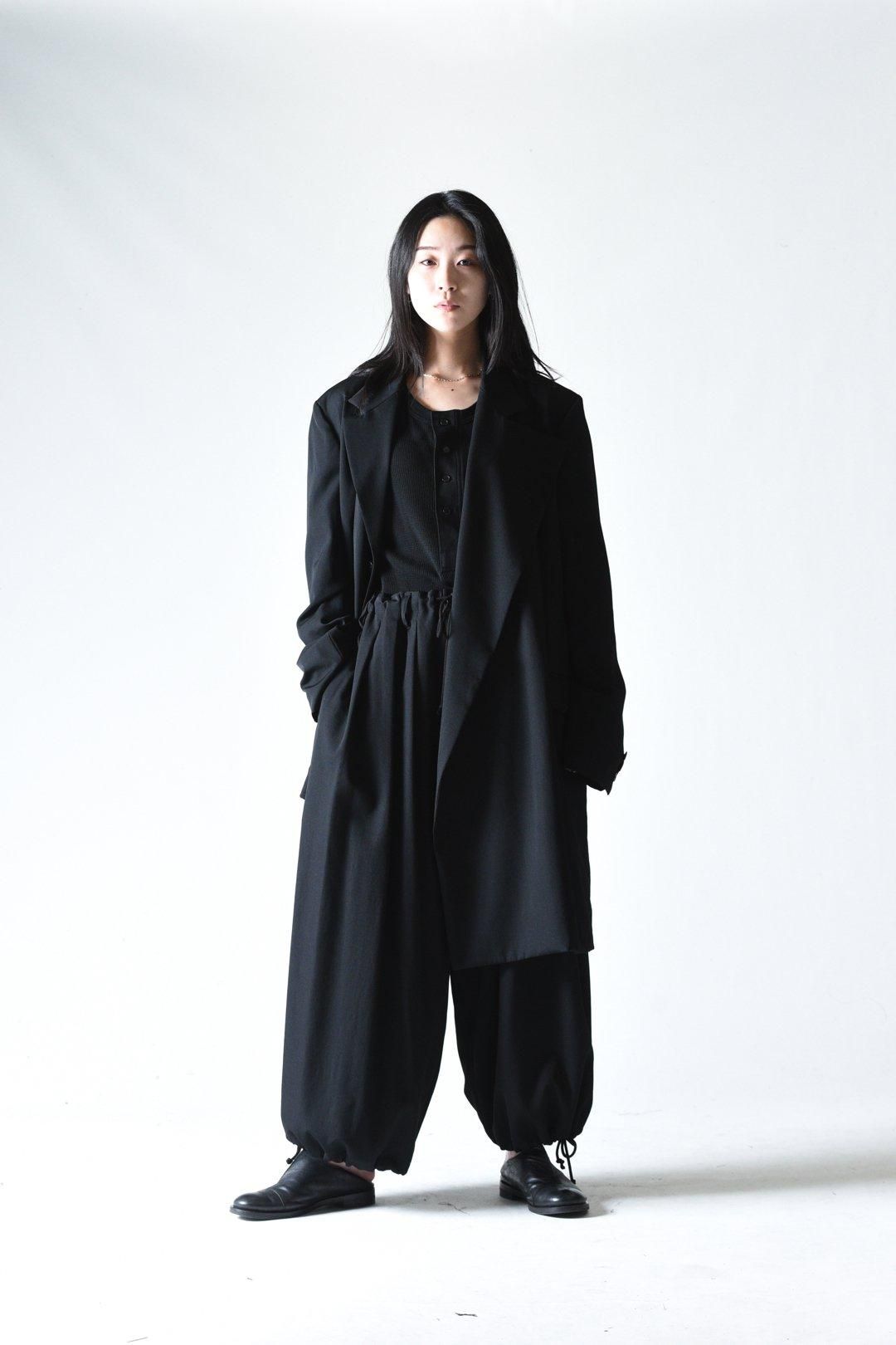 Yohji Yamamoto POUR HOMME ウールギャバ定番バルーンパンツ Yohji Yamamoto POUR HOMME ウールギャバ定番バルーンパンツ