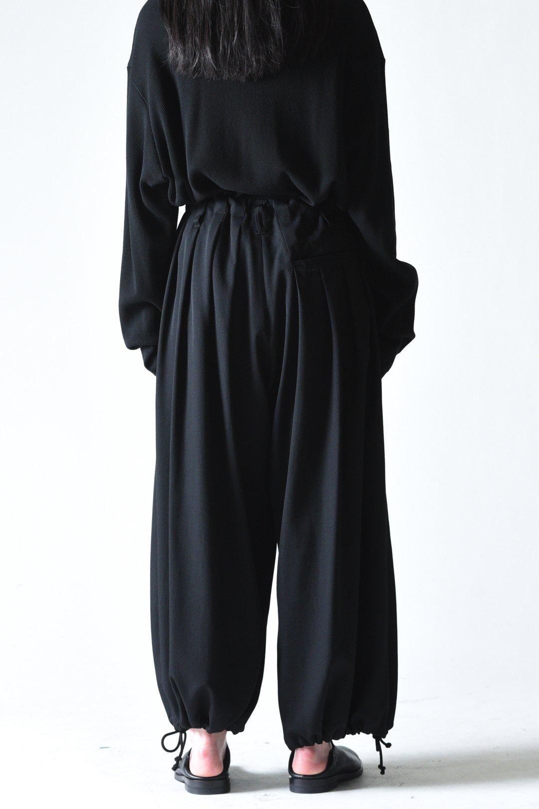 Yohji Yamamoto POUR HOMME ウールギャバ定番バルーンパンツ Yohji Yamamoto POUR HOMME ウールギャバ定番バルーンパンツ