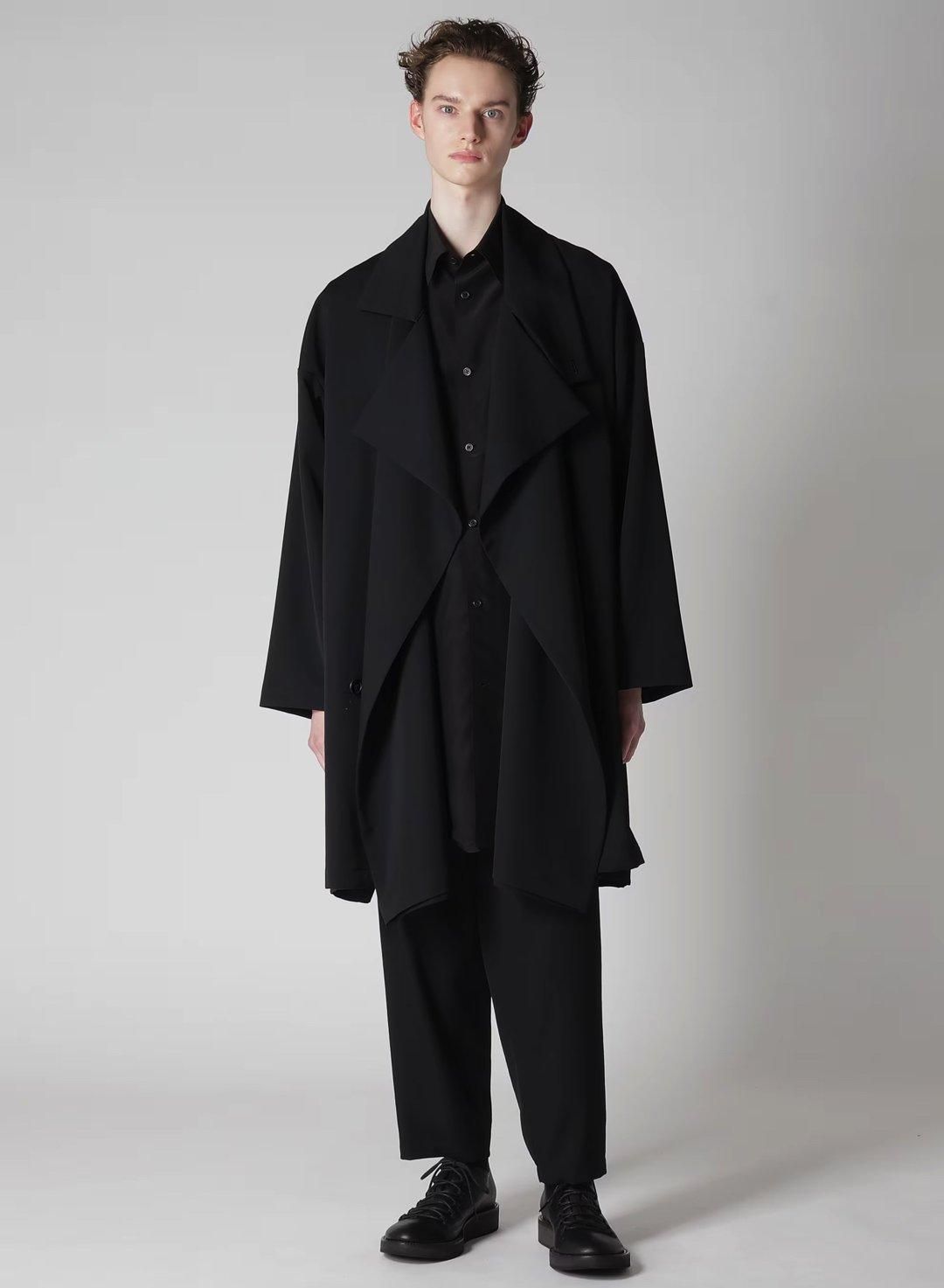 Yohji Yamamoto POUR HOMME ウールギャバテロテロコート - Ka na Yohji Yamamoto POUR HOMME ウールギャバテロテロコート - Ka na