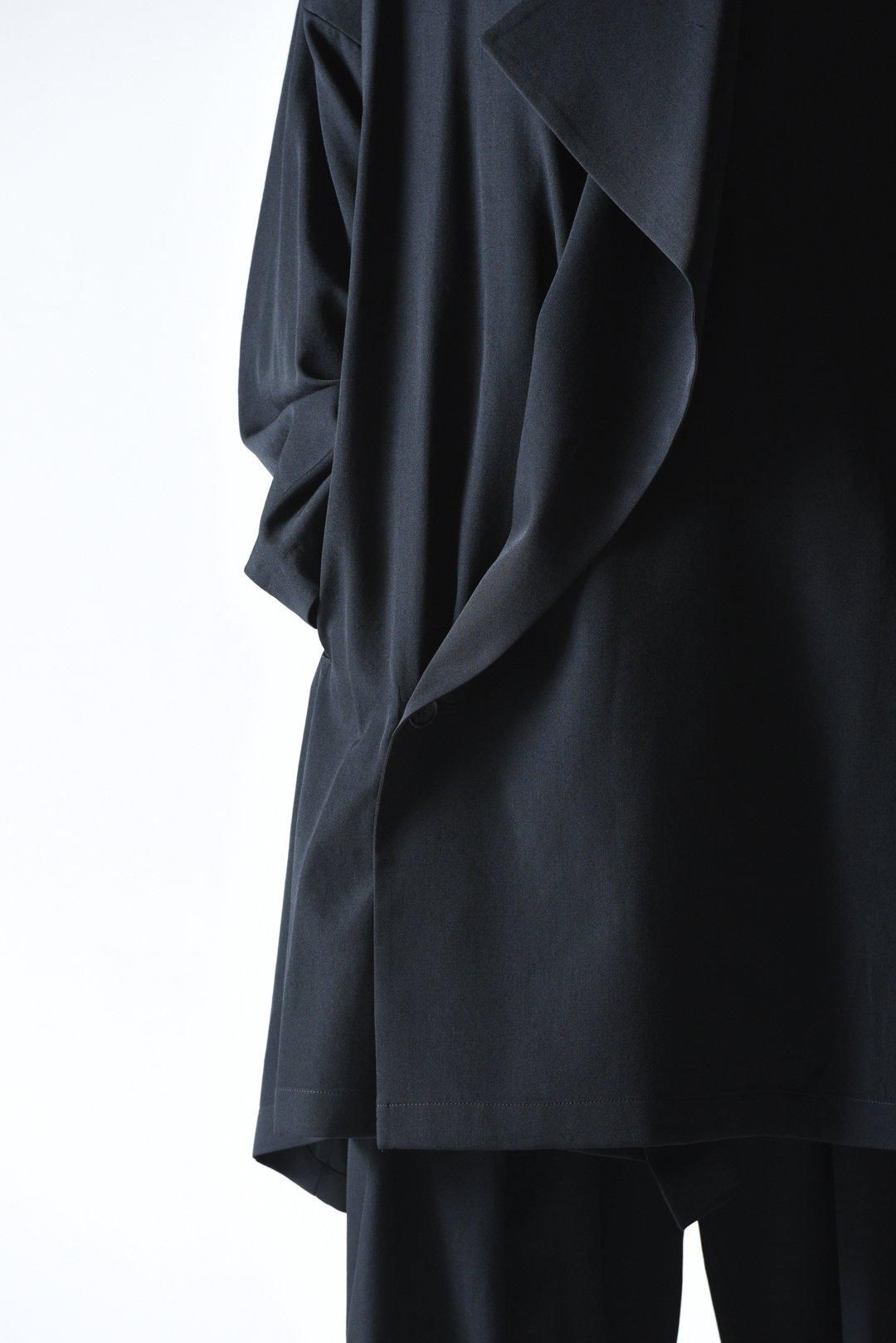 Yohji Yamamoto POUR HOMME ウールギャバテロテロコート - Ka na Yohji Yamamoto POUR HOMME ウールギャバテロテロコート - Ka na