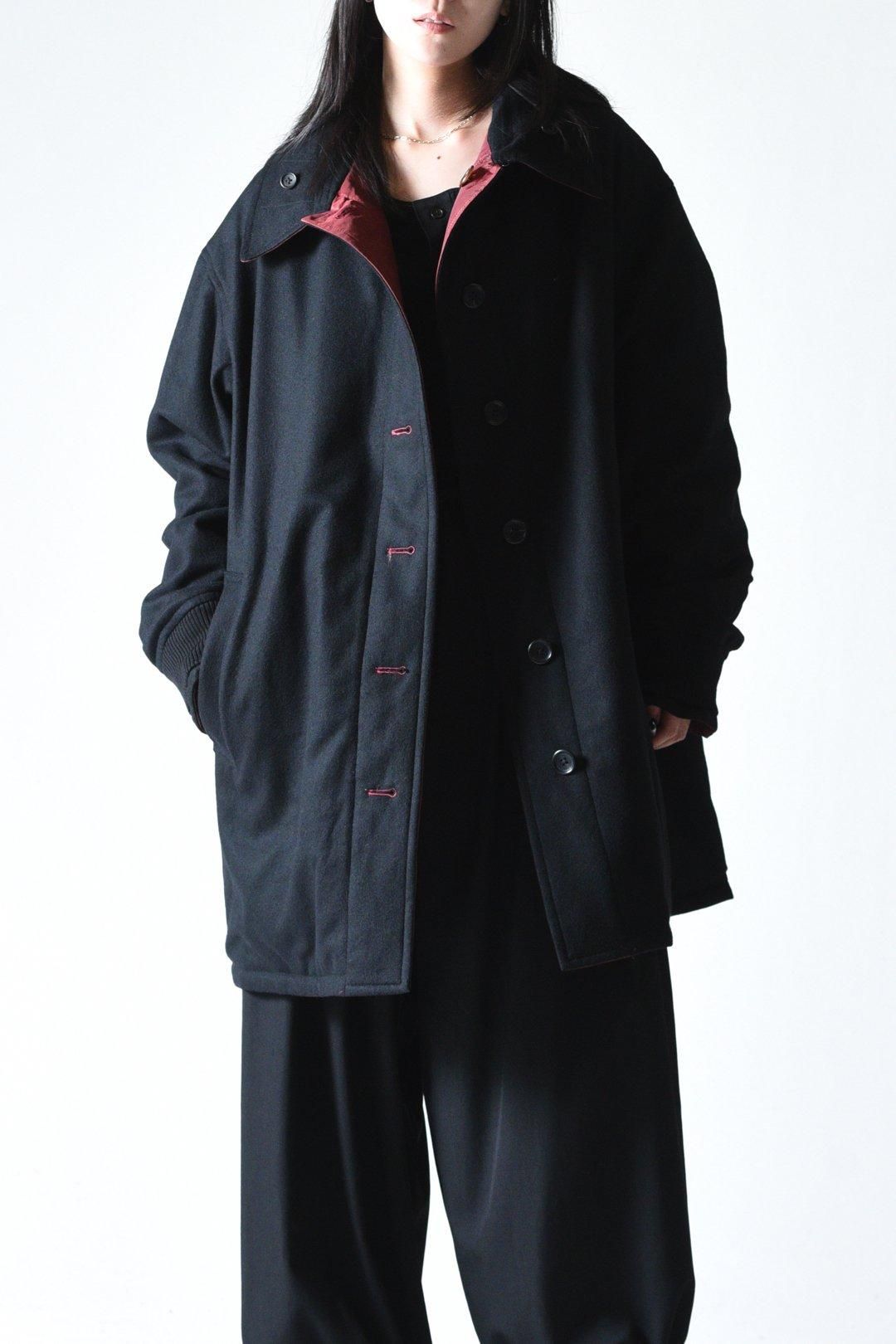 Yohji Yamamoto POUR HOMME 女優プリントリバーシブルコート Yohji Yamamoto POUR HOMME 女優プリントリバーシブルコート