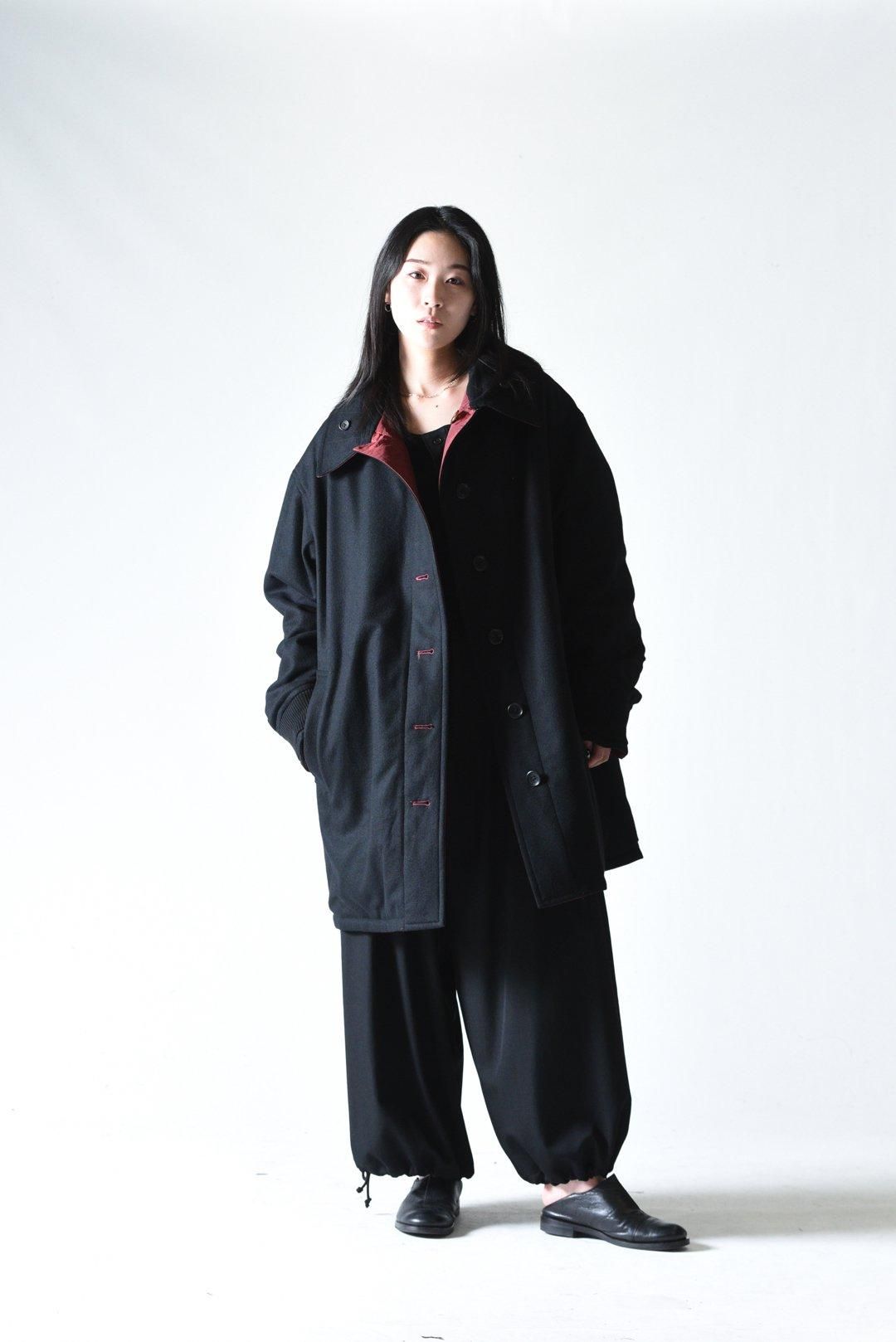 Yohji Yamamoto POUR HOMME 女優プリントリバーシブルコート Yohji Yamamoto POUR HOMME 女優プリントリバーシブルコート