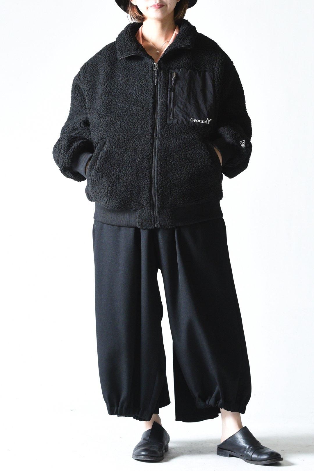 Ground Y Y’s ボアキルトブルゾン Ground Y × NEWERA ボアブルゾン GY LOGO - Ka na ta,Yohji