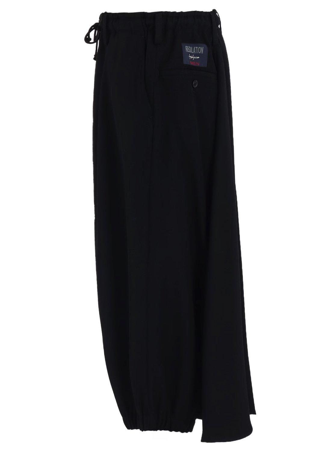 Yohji Yamamoto POUR HOMME アーミーウールギャバジンカラス Yohji Yamamoto POUR HOMME アーミーウールギャバジンカラス