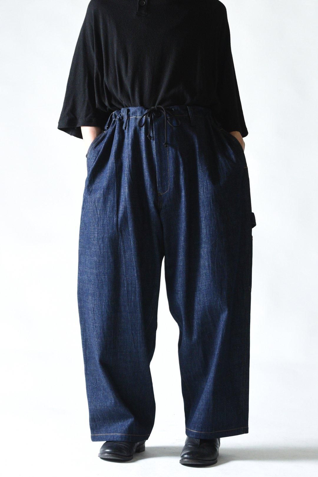 パンツ jey Y's for men 12oz DENIM PAINTER PANTS WITH COLOR COMBI STITCH