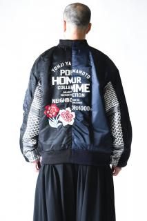 【最安！即完売品】ネイバーフッド×ヨウジヤマモト　ボンバージャケットMA-1 最安！即完売品】ネイバーフッド×ヨウジヤマモト ボンバー