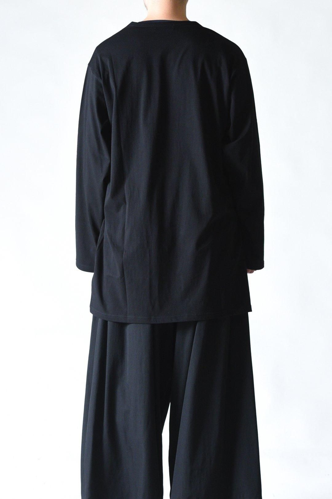 ヨウジヤマモト ロングスリーブ Yohji Yamamoto POUR HOMME 「デッサン画」プリントBIGロング