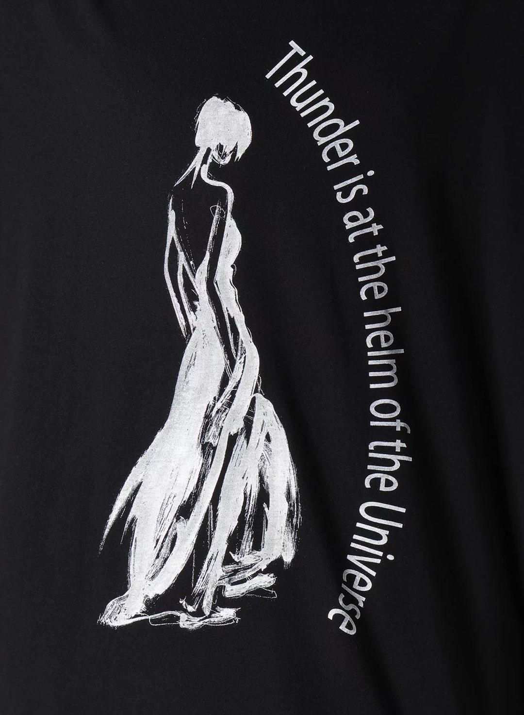 Yohji Yamamoto POUR HOMME 「デッサン画」プリントBIGハーフ
