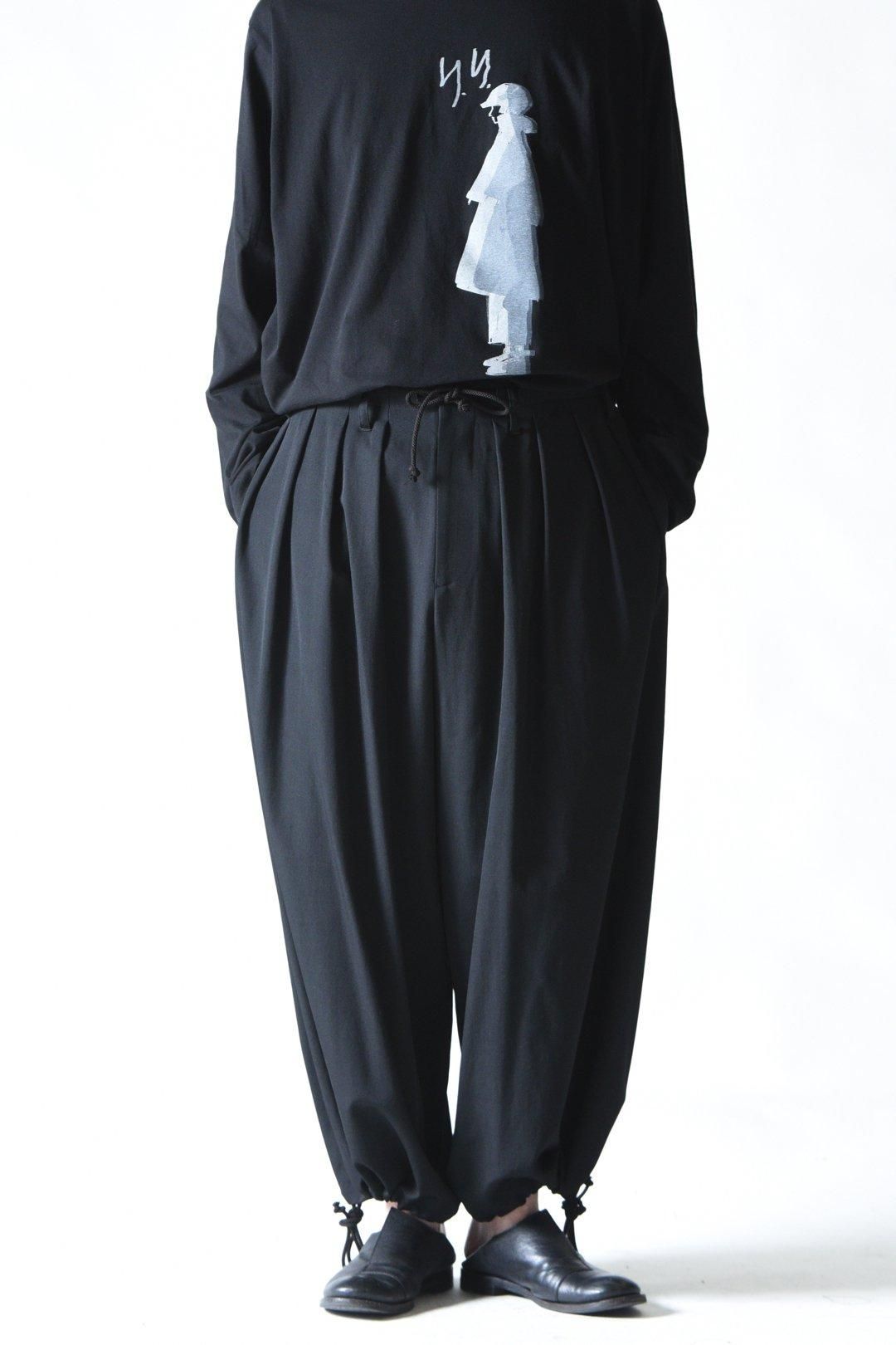 【美品】ヨウジオム ウールギャバ バルーンパンツ　yohji Y-3 STAFF STYLING｜THE SHOP YOHJI YAMAMOTO