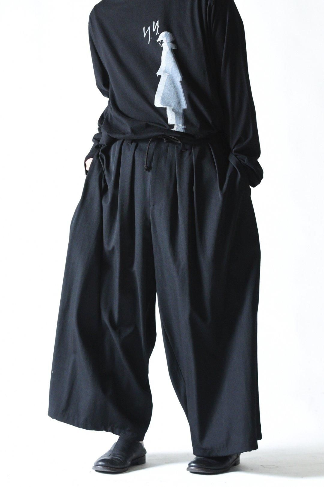 Yohji Yamamoto POUR HOMME ウールギャバジンスタンダードバルーン