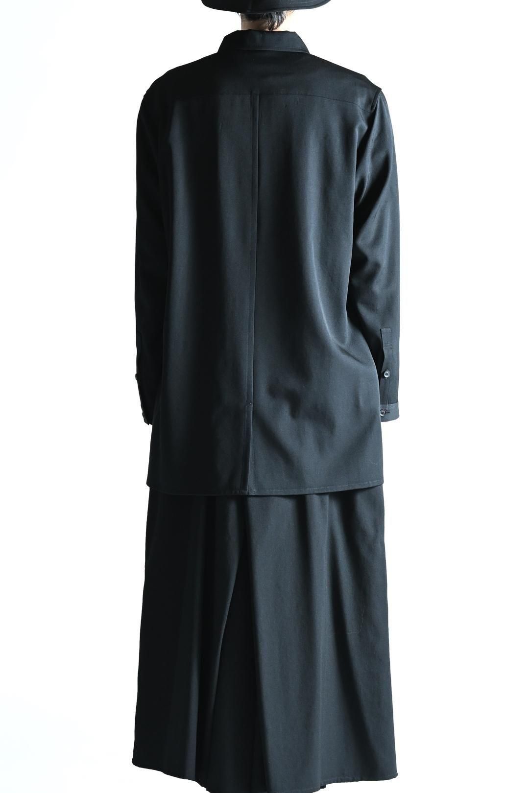 yohji yamamoto pour homme17ssレーヨンギャバブラウス SHIRTS(シャツ)｜YOHJI YAMAMOTOのメンズファッション｜【公式