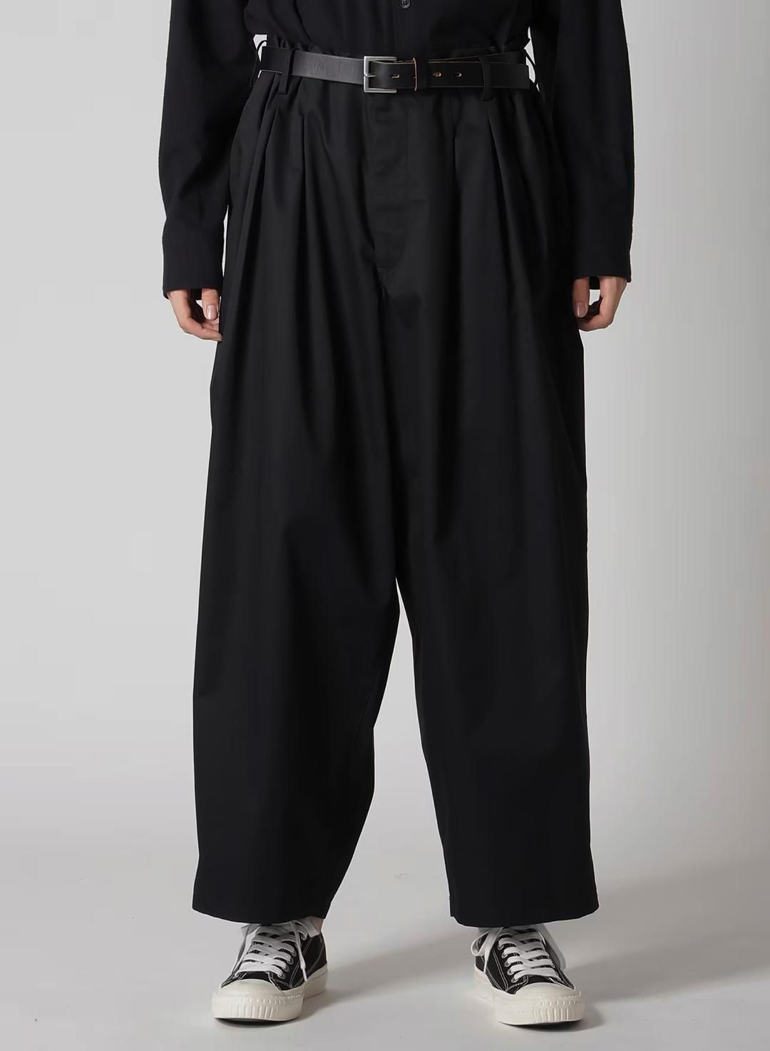 Y's for men コットンツイル12本タックパンツ - Ka na ta,Yohji
