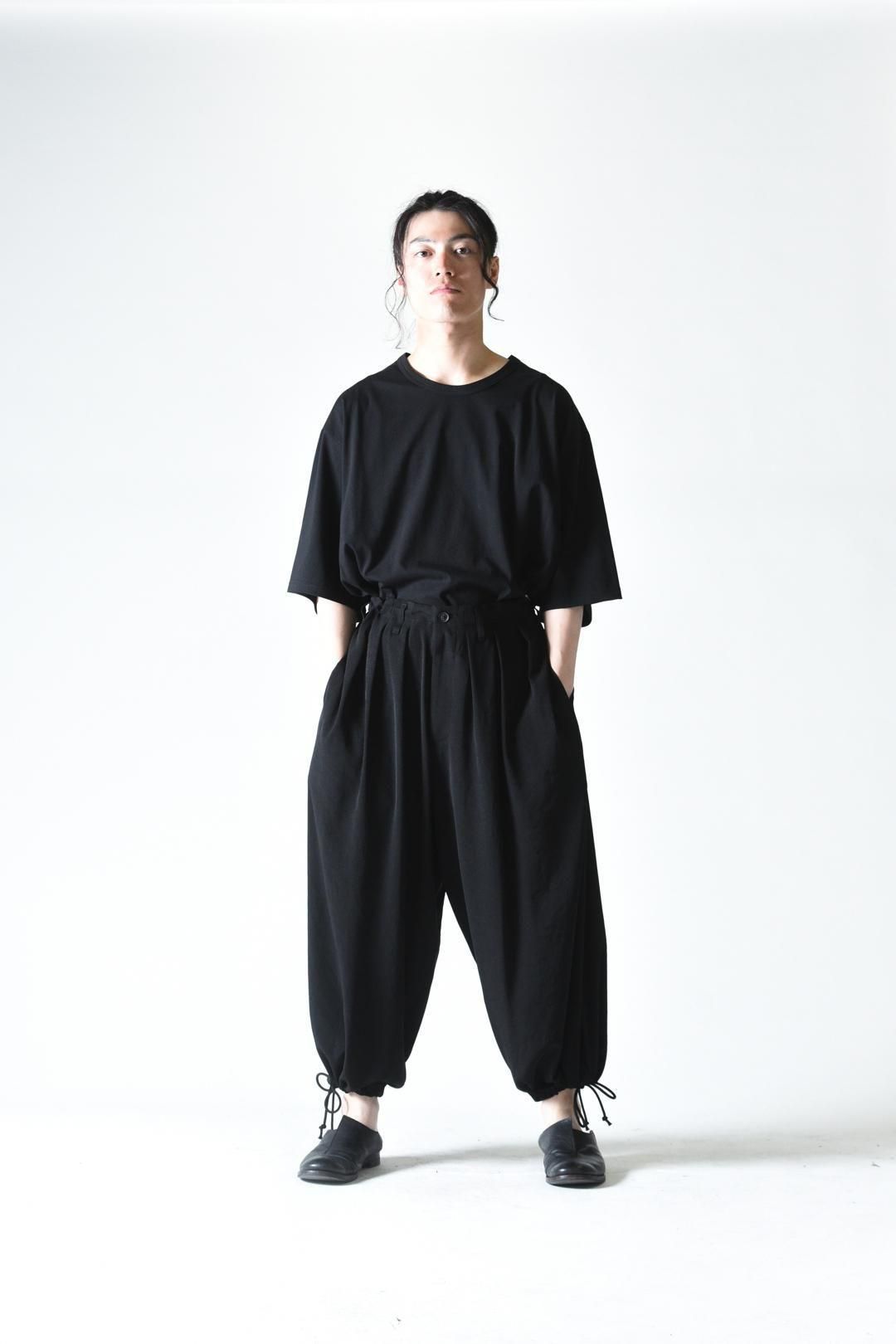 Yohji Yamamoto POUR HOMME トリアセテート PANTS Yohji Yamamoto POUR HOMME トリアセテートタキシードクロス袴