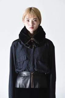 SUÉSADA Fur Snood Black