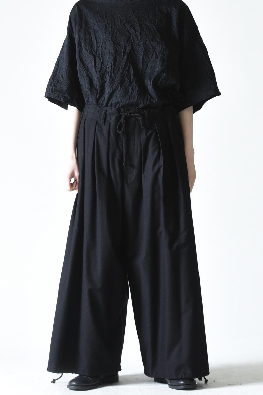 YohjiYamamoto pourhomme バルーンパンツ　20aw yohji yamamoto - pour homme 細バルーンパンツ / HG-P16-100