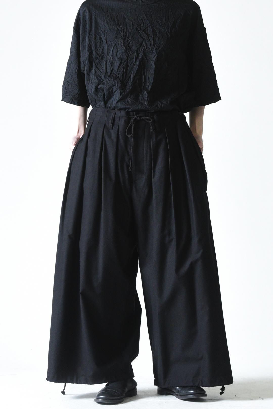Yohji Yamamoto POUR HOMME コットンツイルバルーンパンツ - Ka