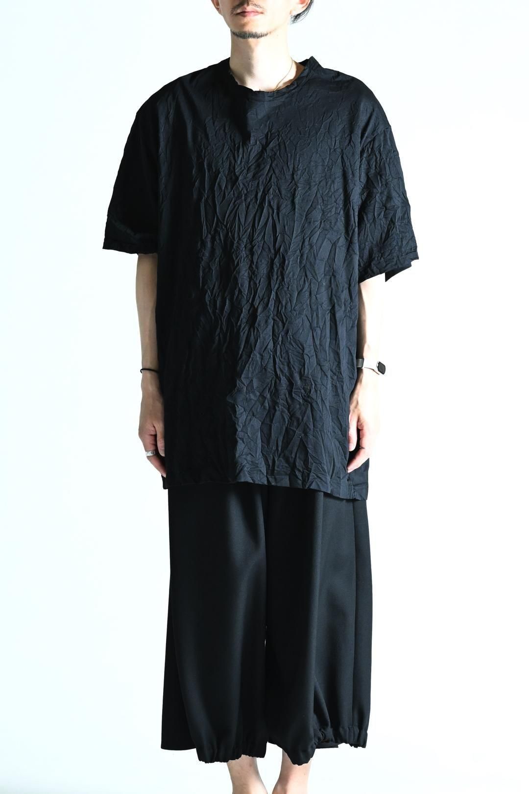 Yohji Yamamoto POUR HOMME シワ加工ストライプBIG-T - Ka na ta