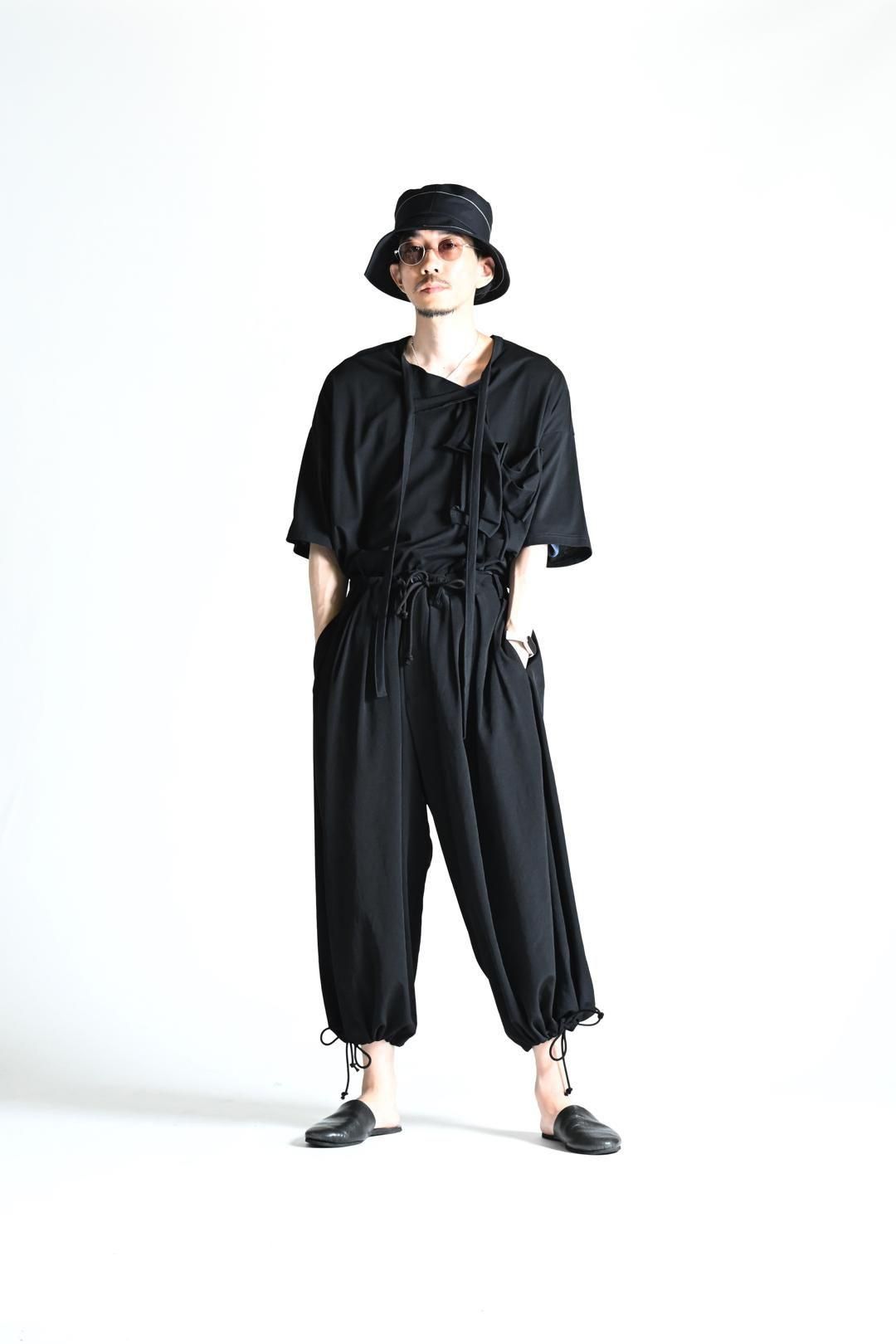 Yohji Yamamoto POUR HOMME トリアセテートタキシードバルーンパンツ