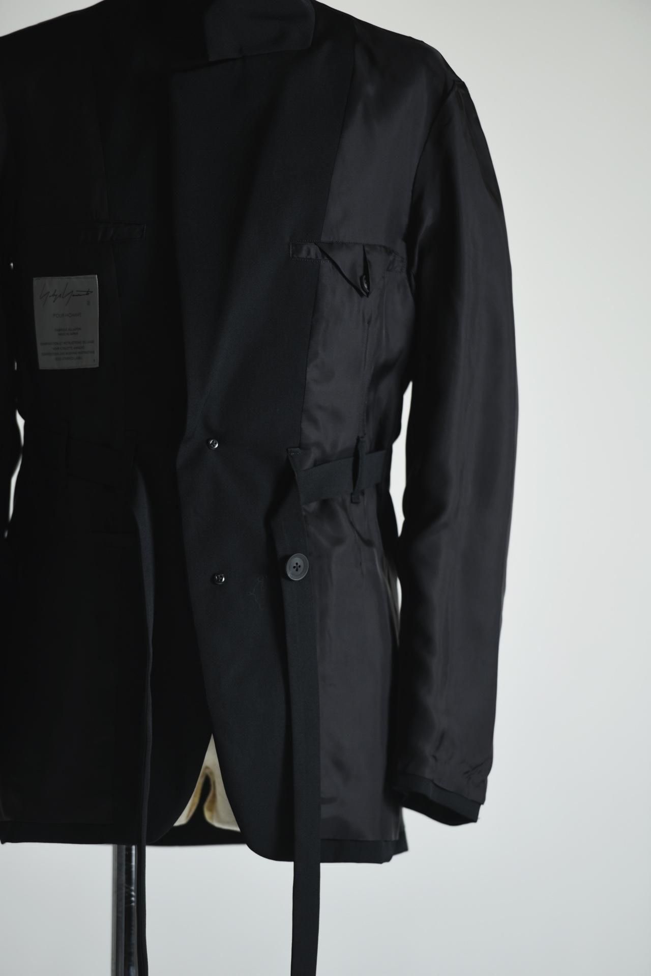 Yohji Yamamoto POUR HOMME ウールギャバジンインナーベルト