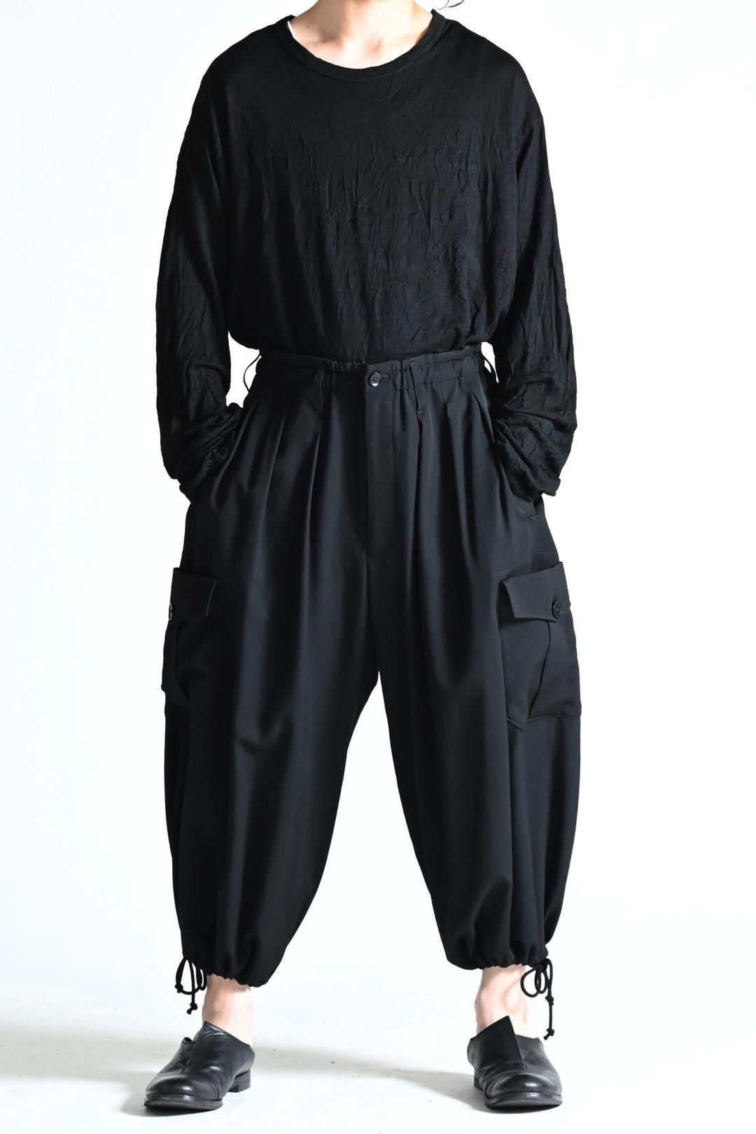 Ground Y ウールギャバジンサイドポケットバルーンパンツ - Ka na ta