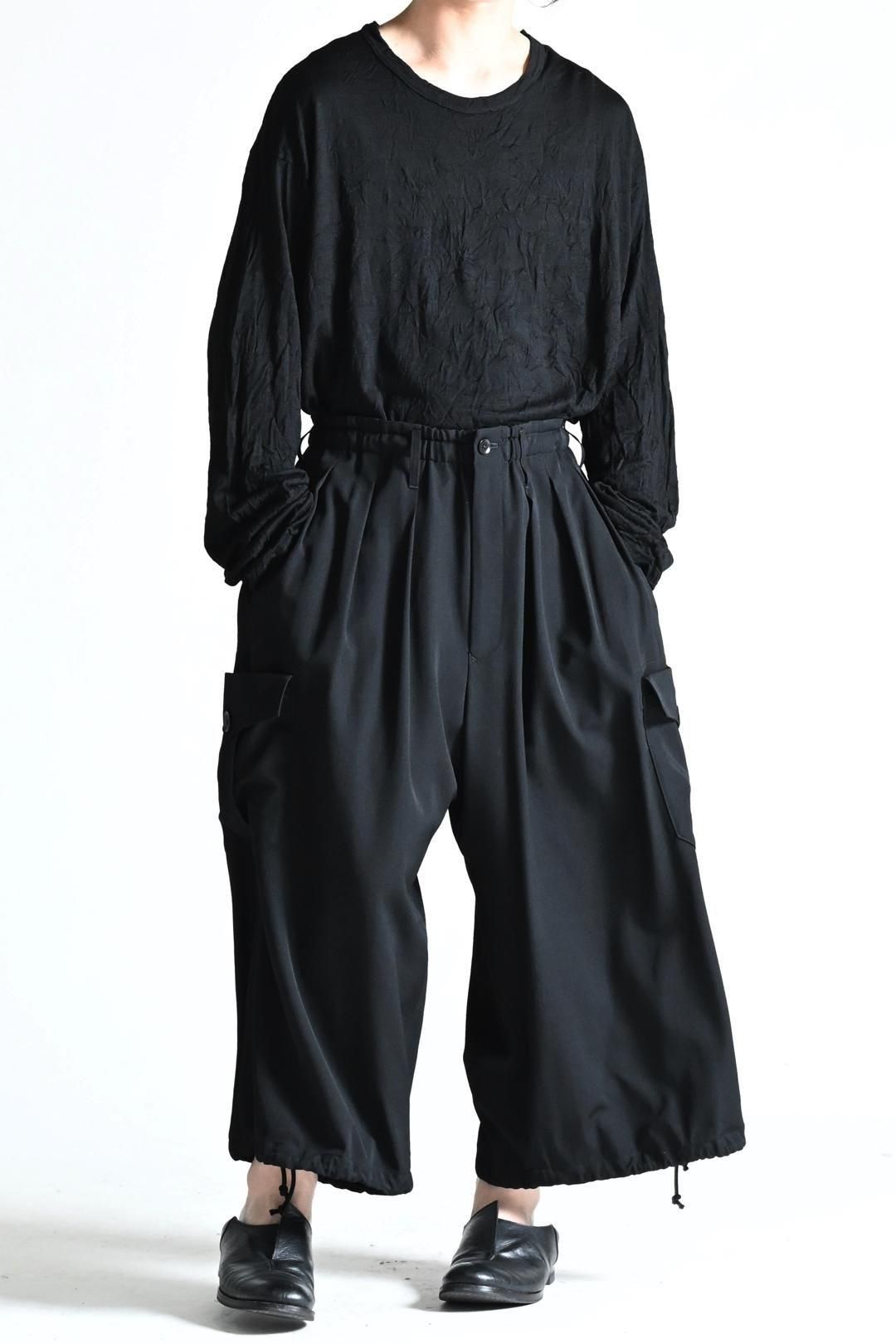 Ground Y ウールギャバジンサイドポケットバルーンパンツ - Ka na ta