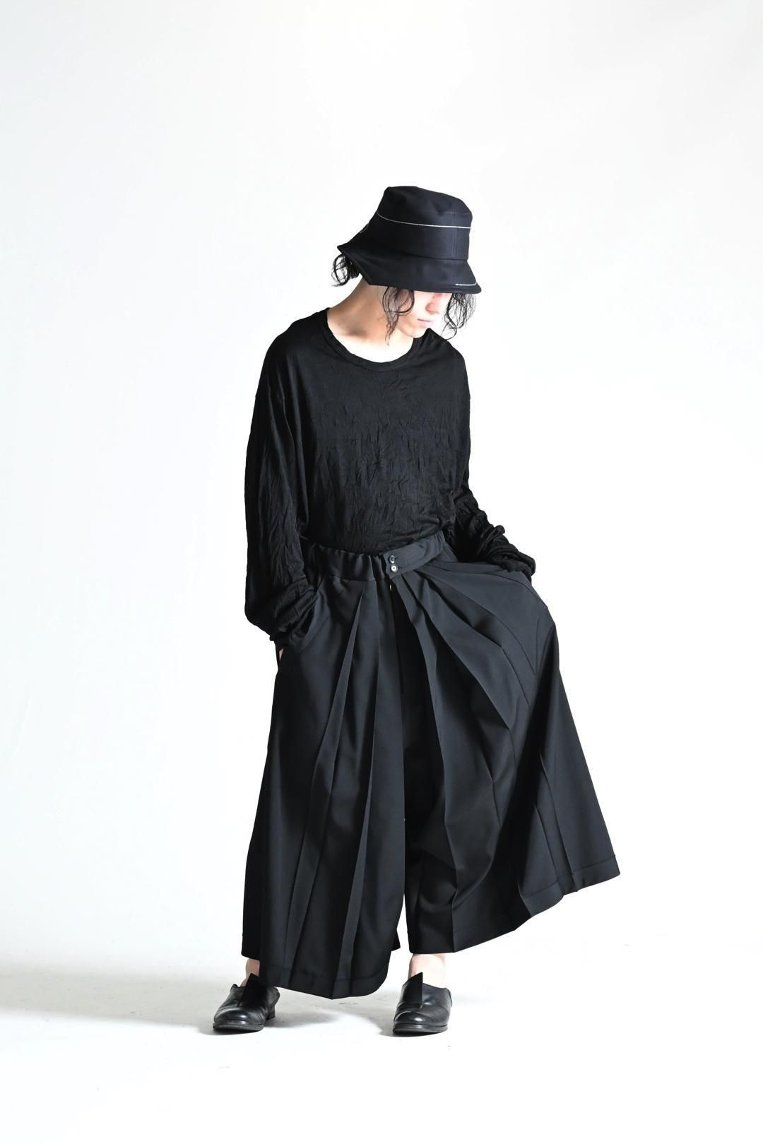【美品】Ground Y｜ウールポリエステル ギャバジン バルーンパンツ Ground Y ウールギャバジンバルーンパンツ - Ka na ta,Yohji