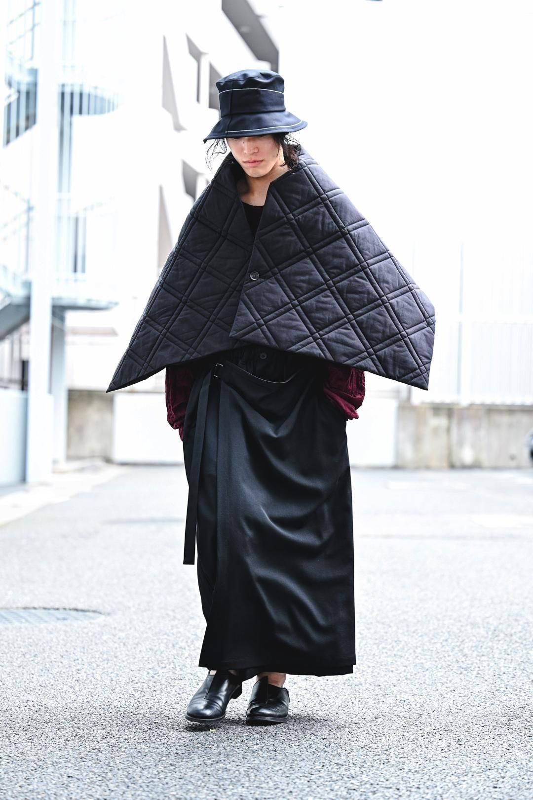 Yohji Yamamoto POUR HOMME ウールギャバジンラップパンツ - Ka na ta