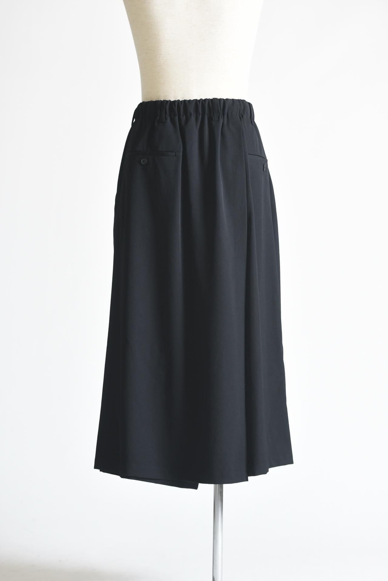 Yohji Yamamoto POUR HOMME ウールギャバジンラップパンツ - Ka na ta