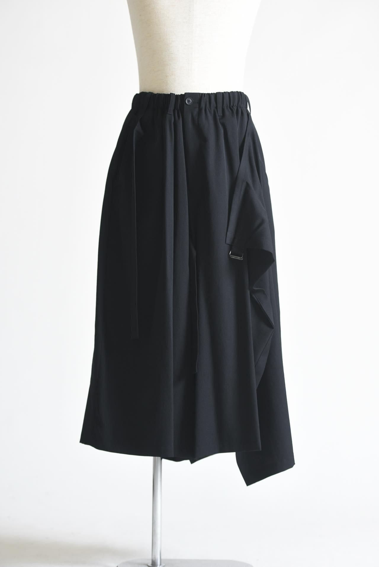 Yohji Yamamoto pour homme ウールギャバラップ パンツ Yohji Yamamoto POUR HOMME ウールギャバジンラップパンツ - Ka na ta