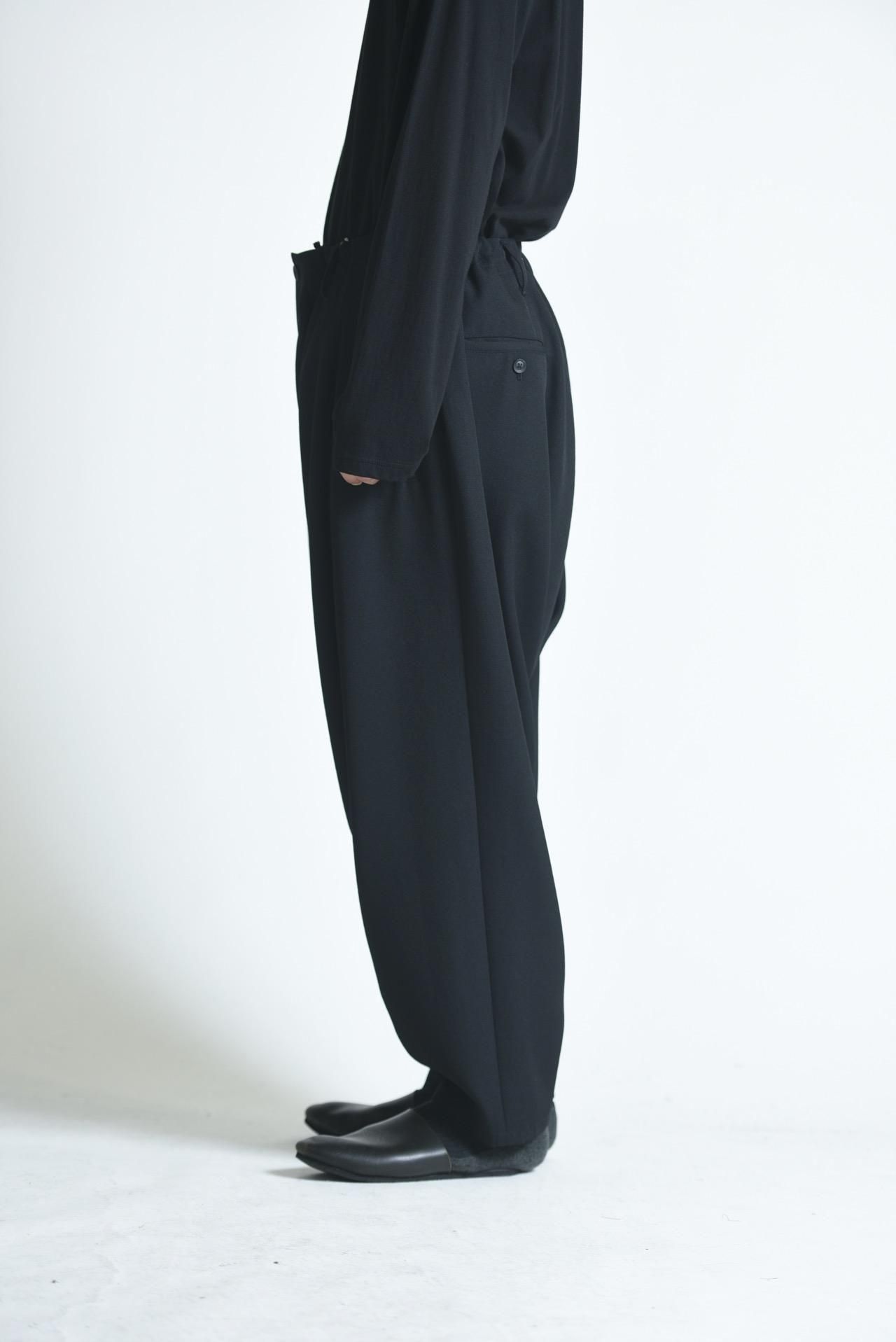 Yohji Yamamoto POUR HOMME アーミーギャバジンドレープパンツ - Ka na