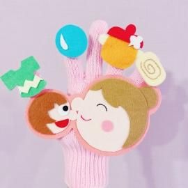 さっとにげました さっと逃げました 手袋シアター 【受注販売