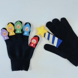 まほうのつえ♪ - amicoの手袋シアター