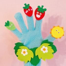 リニューアル☆くいしんぼうおばけ | amicoの手袋シアター♪