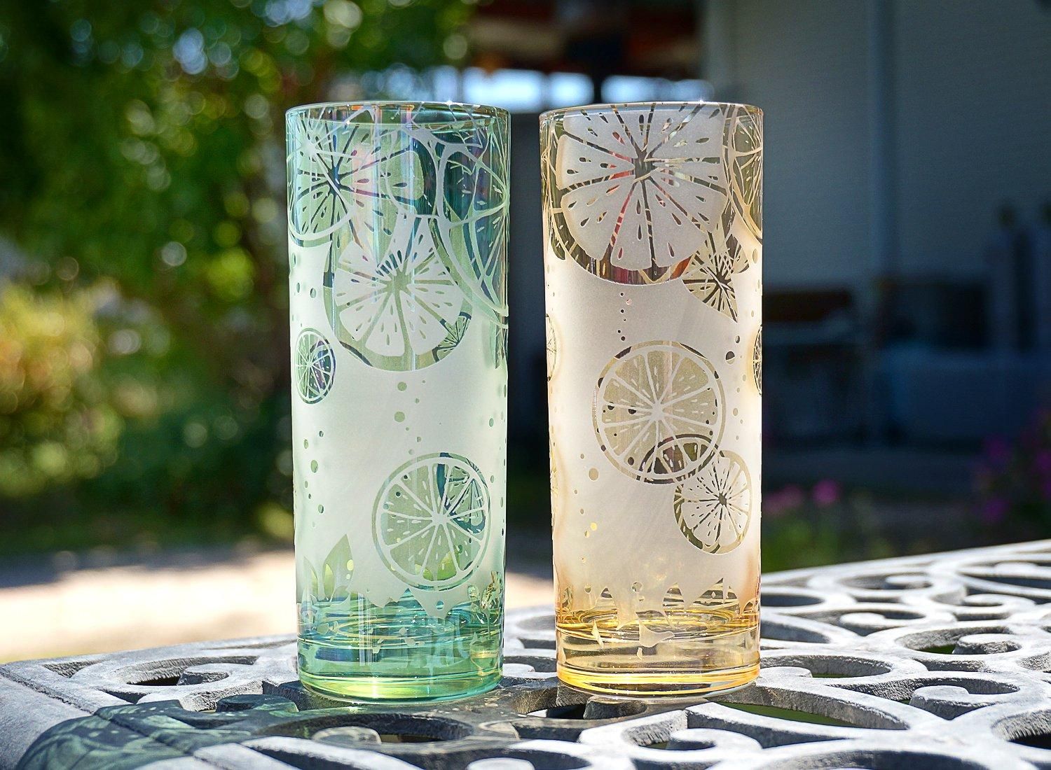 レモネライムタンブラー | - crafterior / クラフテリア 硝子工芸店