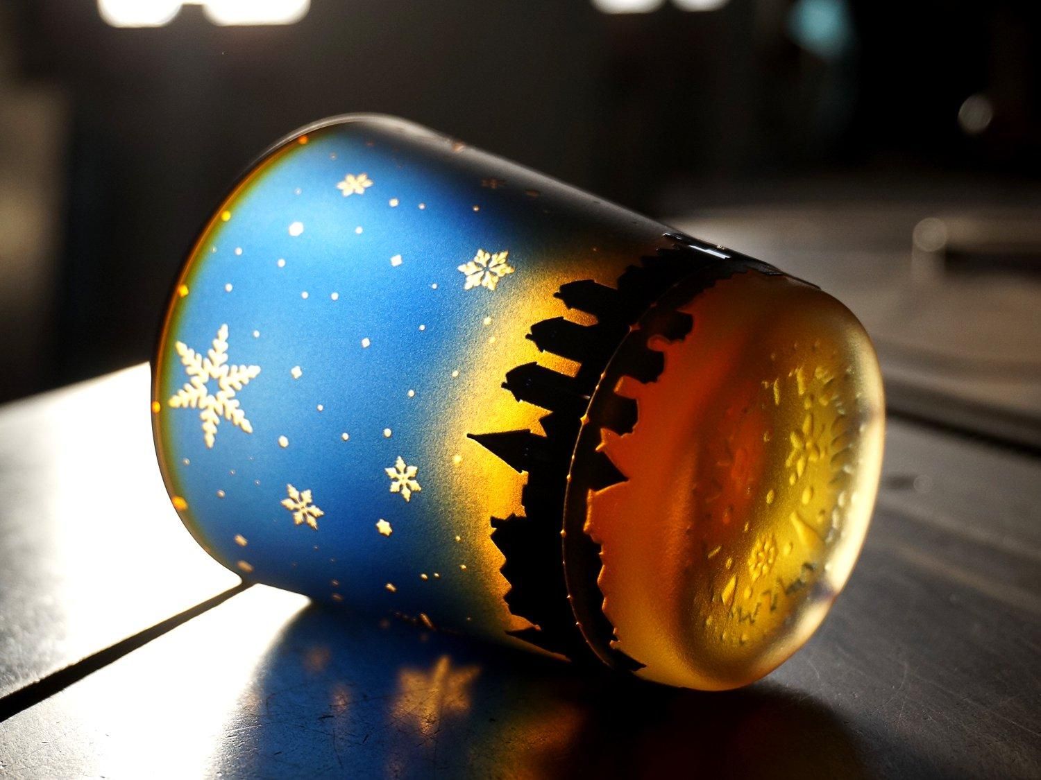 雪星街 | SunsetBlue - crafterior / クラフテリア 硝子工芸店