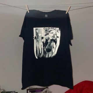 CAMEL 7th Anniversary 半袖Tシャツ-BLACK-リフレクタープリント 予約商品/納期10月中旬