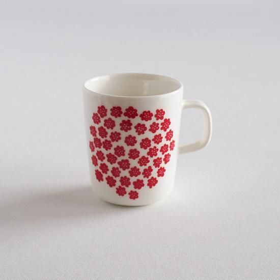 Marimekko マリメッコ Puketti プケッティ マグ ホワイト レッド 北欧雑貨 北欧食器とハンドメイドのお店 Tomas Marimekko マリメッコ Puketti プケッティ マグ ホワイト レッド 北欧雑貨 北欧食器とハンドメイドのお店 Tomas