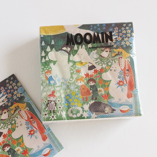 Moomin/ムーミン ペーパーナプキン20枚/バラ売り - 北欧雑貨・北欧食器
