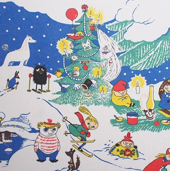 Moomin ムーミン ファブリック クリスマス 135 78 北欧雑貨 北欧食器とハンドメイドのお店 Tomas Moomin ムーミン ファブリック クリスマス 135 78 北欧雑貨 北欧食器とハンドメイドのお店 Tomas