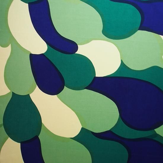 marimekko/マリメッコ ヴィンテージファブリック Villikaali/グリーン