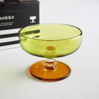 marimekko/マリメッコ Sukat Makkaralla デザートカップ/グリーン 箱付き