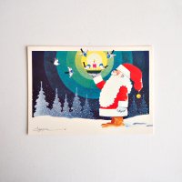 フィンランドから届いたクリスマスポストカード/Osmo Omenamaki B