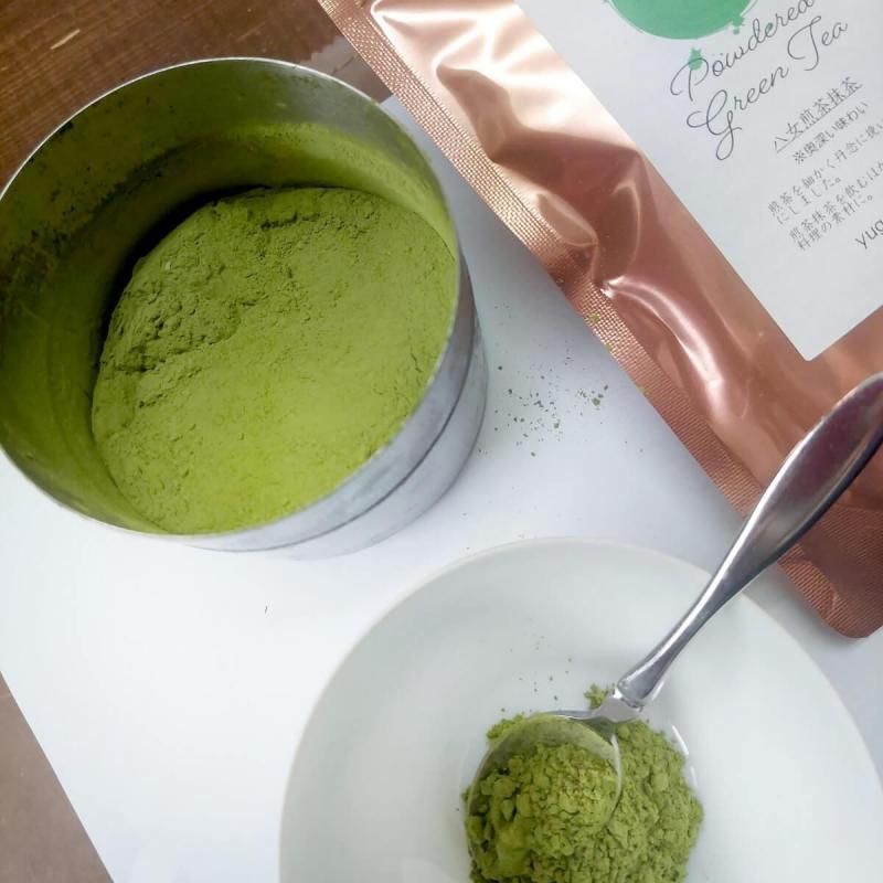 八女抹茶 REA 楽天市場】【抹茶】【星野製茶園】「八女の露」100g（薄茶）/Powder